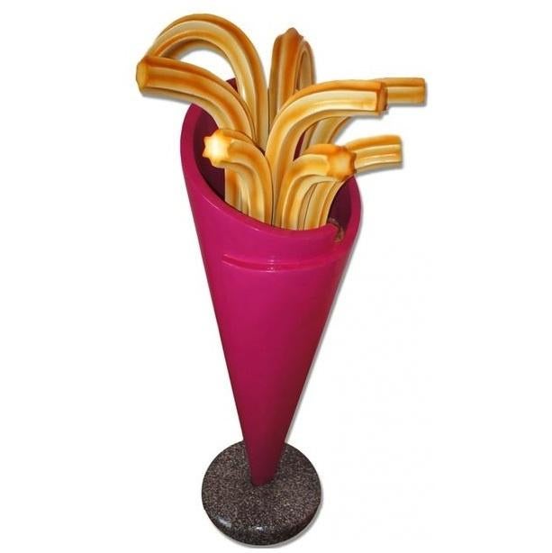Churros 180 cm - présentoir à churros sur socle en polyester, Enlèvement, Neuf