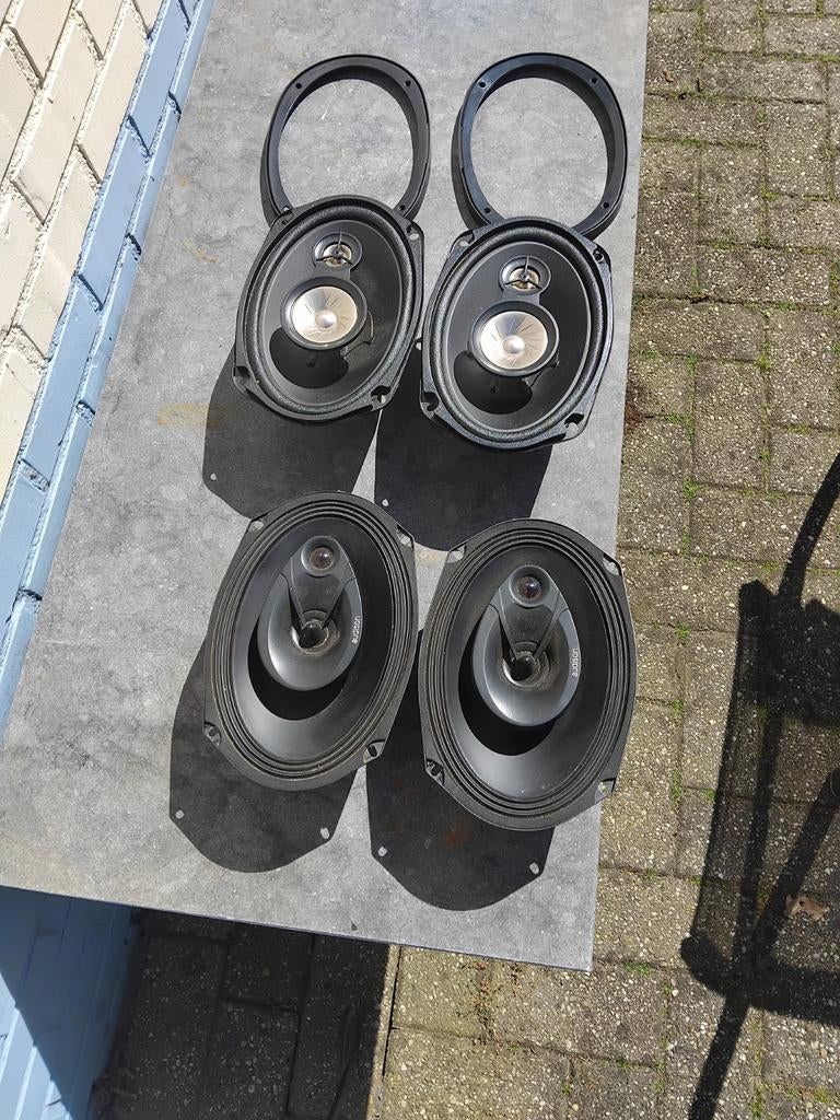 4 haut-parleurs de voiture de 400 watts, Autos : Divers, Haut-parleurs voiture, Enlèvement ou Envoi