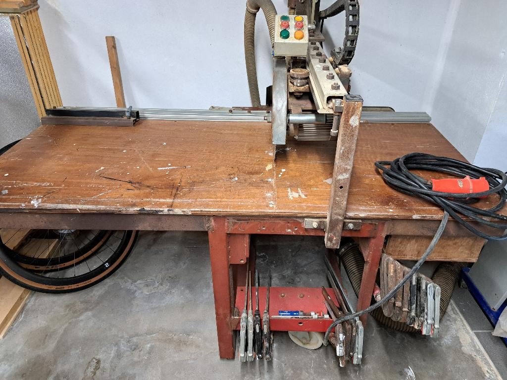 tafelzaagmachine bovenzaag, Doe-het-zelf en Bouw, Gereedschap | Zaagmachines, Gebruikt, Overige typen, 1200 watt of meer, 30 tot 70 mm