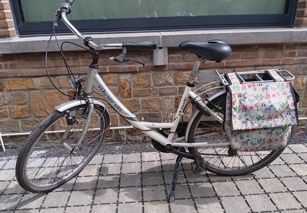 Meisjesfiets 26 inch, Ophalen, Gebruikt, Minerva, Versnellingen