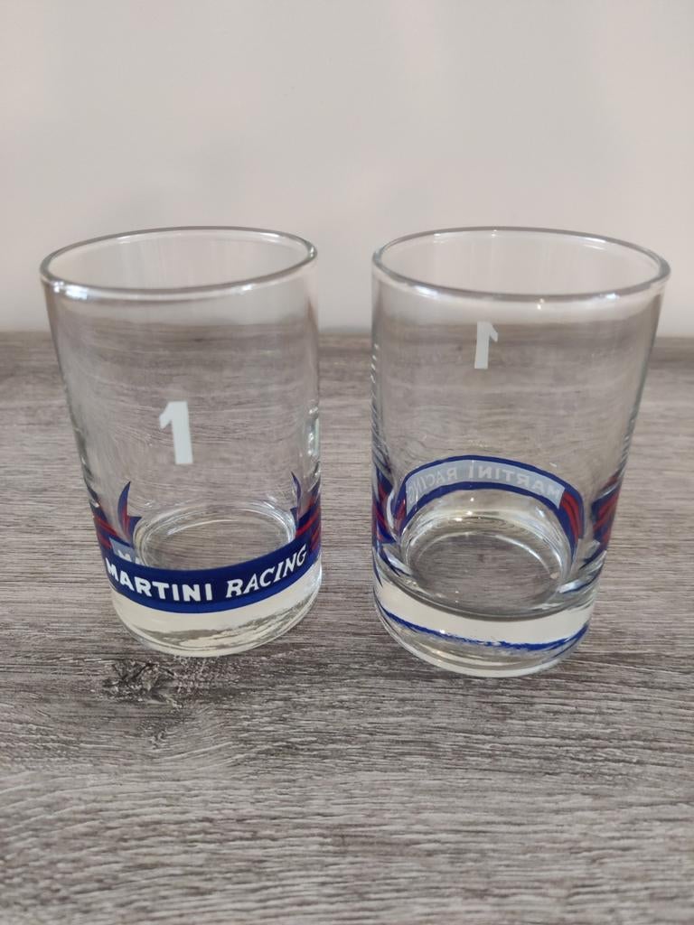 Lot de 2 lunettes Martini Racing — collection Motorsport, Enlèvement ou Envoi