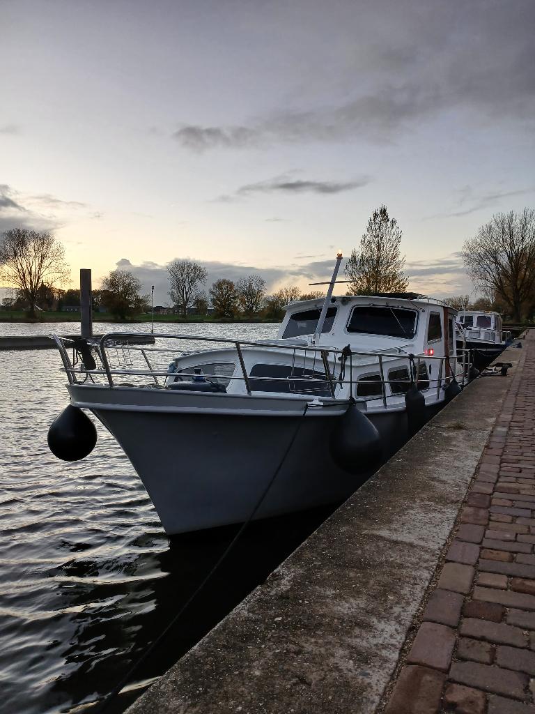 Verhoef kruiser, Sports nautiques & Bateaux, Bateaux à moteur & Yachts à moteur, Utilisé, Acier, 6 à 9 mètres, Diesel, Moteur in-bord