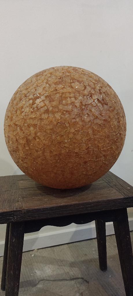Decoratieve bol gemaakt van glasscherven (38 cm), Ophalen, Gebruikt