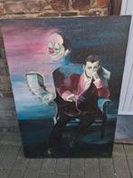 huile sur toile signe jean 73, Enlèvement