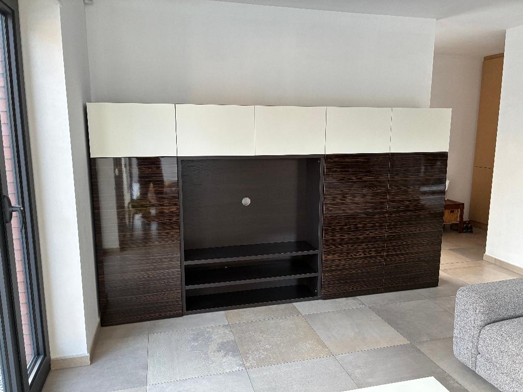 IKEA Bestå meubels/opslag en tv, Design suédois, Ophalen of Verzenden, Zo goed als nieuw, 200 cm of meer