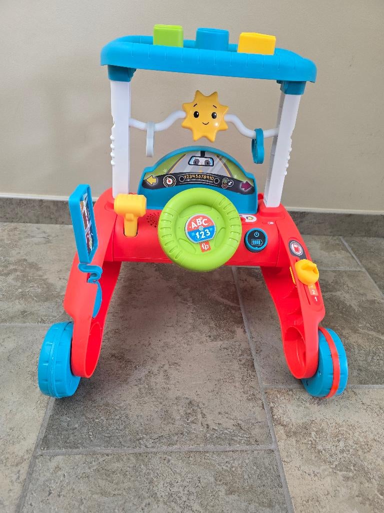 Loopwagentje van Fisher Price, Kinderen en Baby's, Speelgoed | Fisher-Price, Nieuw, Auto of Voertuig, Met licht, Met geluid, Ophalen