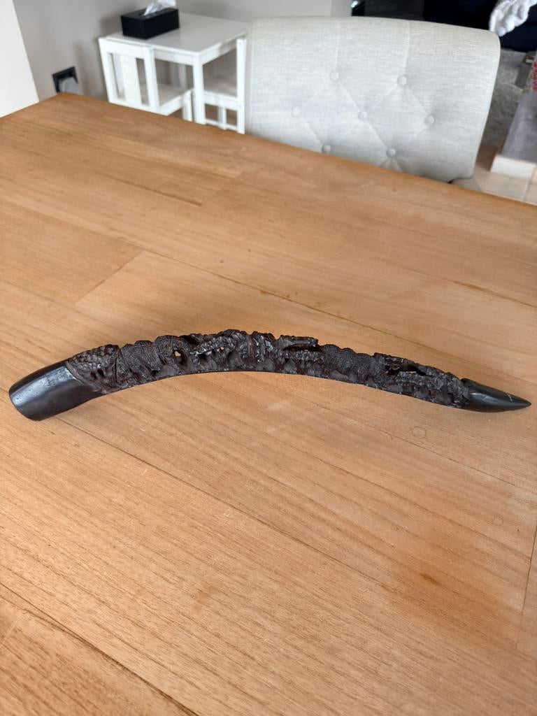 Afrikaans beeld, Afrique, Bois, 50 - 100 cm, Enlèvement