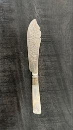 Zilveren botermes 120jaar antiek Victoriaans botermes ca1900, Antiek en Kunst, Ophalen, Zilver