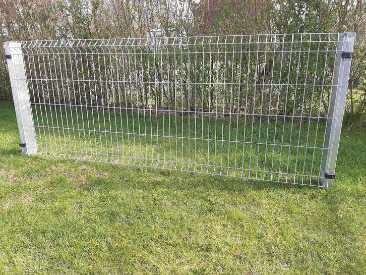 Promo! 20m draadpanelen 120cm hoog galva + palen, Tuin en Terras, Gaas en Draad, Nieuw, Ophalen