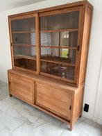 Teak vitrinekast, Enlèvement, Comme neuf, Teck