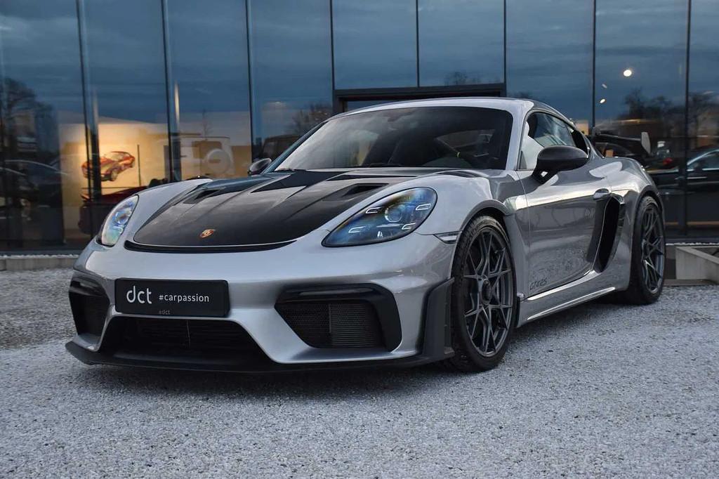 Porsche 718 Cayman GT4RS Weissach Clubsport Lift (bj 2022), Auto's, Porsche, Automaat, Gebruikt, Alcantara, 1415 kg