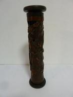 Houten gesculptuurde Chinese wierookbrander 28cm, Ophalen of Verzenden