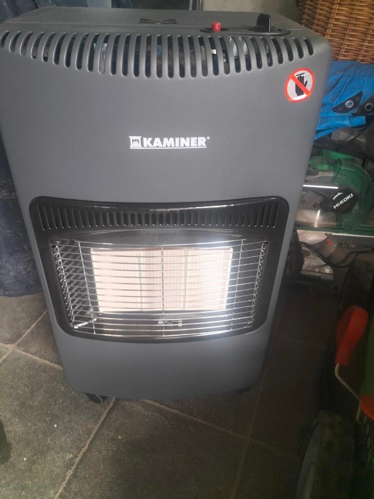 Mobiele gaskachel, Ophalen, Gaskachel