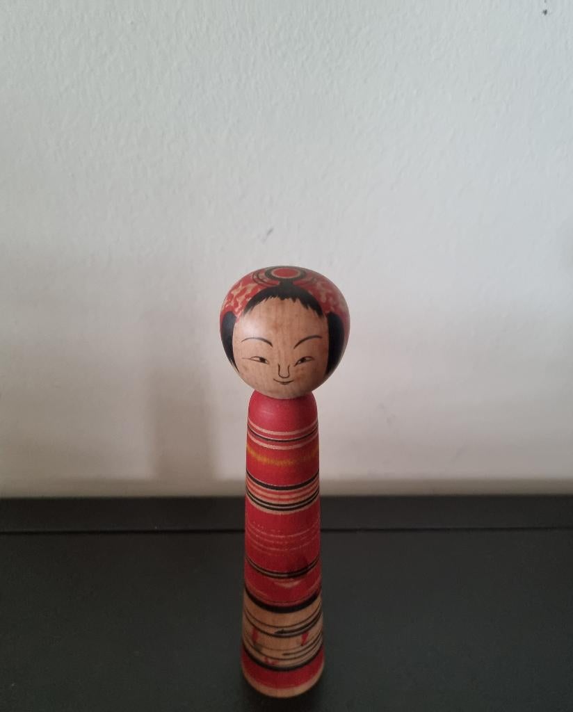 Magnifique Tsuchiyu Kokeshi de Tadao Noji (1931 - 2012), Envoi