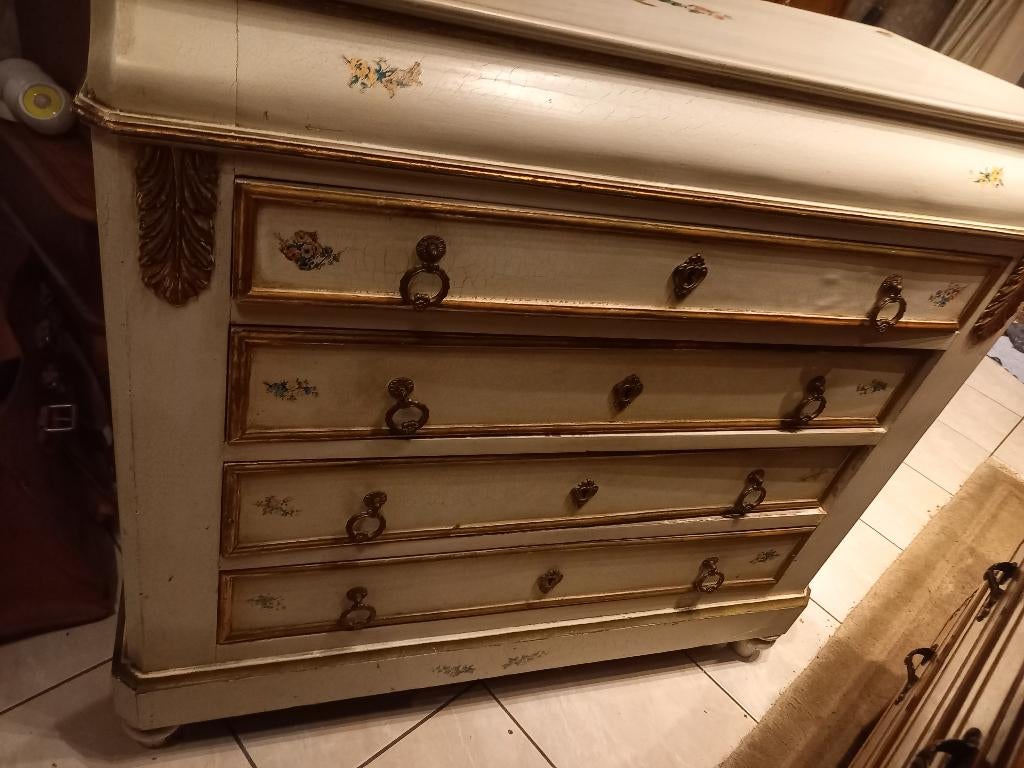 2 commodes avec tiroirs, Maison & Meubles, 3 ou 4 tiroirs, Enlèvement, Utilisé