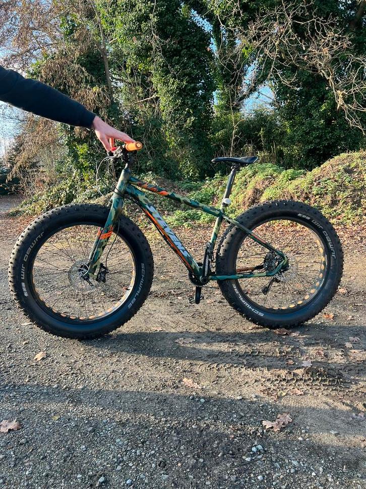 Fatbilke Stevens Mobster, Fietsen en Brommers, Fietsen | Crossfietsen en BMX, Zo goed als nieuw, Aluminium, Ophalen