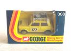 Monte Carlo Mini Cooper S rood interieur Corgi 308., Hobby & Loisirs créatifs, Voitures miniatures | 1:43, Enlèvement ou Envoi