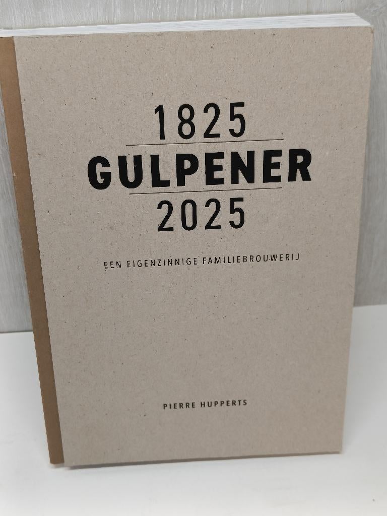 1825 Gulpener 2025 een eigenzinnige familiebrouwerij, Ophalen of Verzenden, Zo goed als nieuw, Gulpener