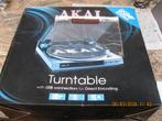 AKAI USB - Tourne-disque, Neuf, Tourne-disque, Enlèvement ou Envoi, Akai
