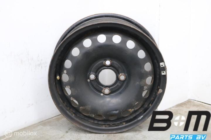 1 losse 14 inch stalen velg VW Up / Mii / Citigo 1S0601027, Auto-onderdelen, Banden en Velgen, Velg(en), Gebruikt