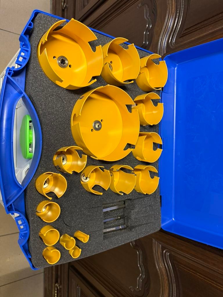 Pro fit klokboren set NIEUW!, Ophalen, Nieuw