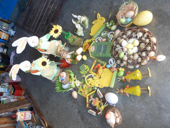 lot de décorations pour Pâques, Diversen, Pasen, Gebruikt, Ophalen