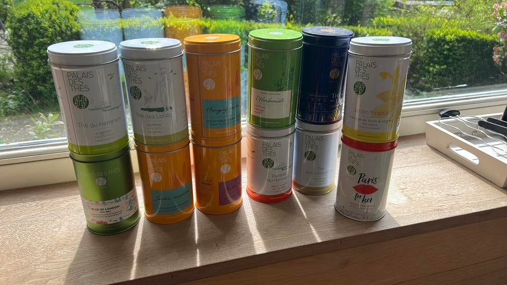 Boites palais des thés à donner, Hobby en Vrije tijd, Theezakjes, Ophalen