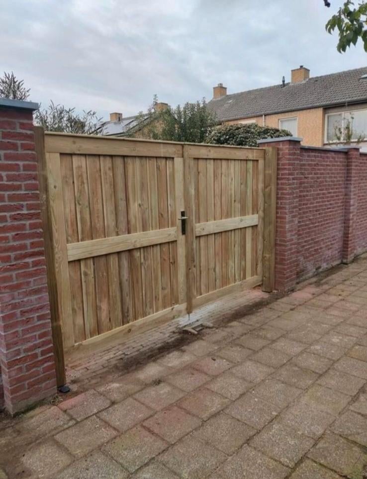 Tuinpoort, Tuin en Terras, Tuinpoorten, Hout, Ophalen of Verzenden
