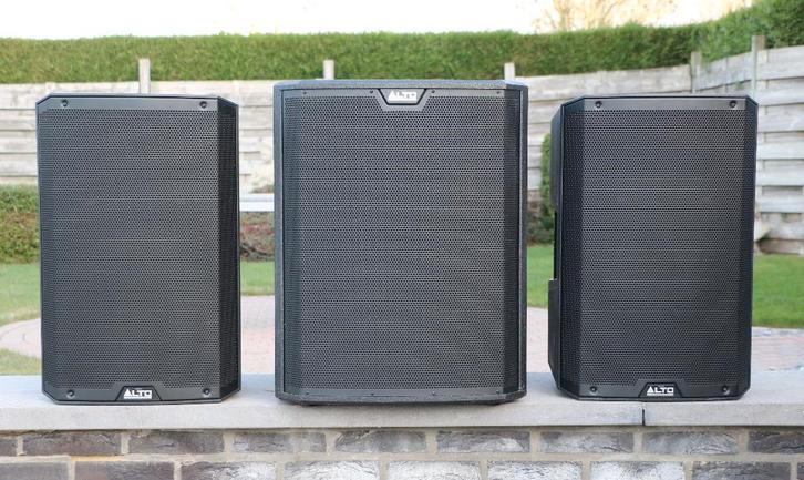 Alto 2x TS315 Speaker + TS318S Subwoofer Set, Audio, Tv en Foto, Luidsprekerboxen, Zo goed als nieuw, Subwoofer, 120 watt of meer