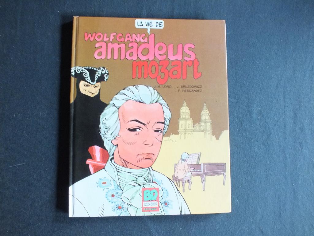 HET LEVEN VAN W.A. MOZART (1 ALBUM EO). EDITIES LAFFONT, Boeken, Stripverhalen, Complete serie of reeks, Ophalen of Verzenden