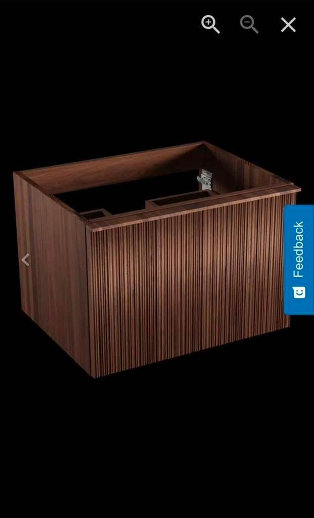 X2o Balmani Forma - meuble sous lavabo noyer américain, Maison & Meubles, Salle de bain | Meubles de Salle de bain, Comme neuf