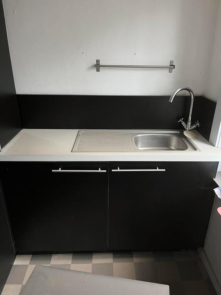 Kitchenette set met koelkast & boiler – €450, Huis en Inrichting, Keuken | Complete keukens, Gebruikt, Overige typen, Ophalen