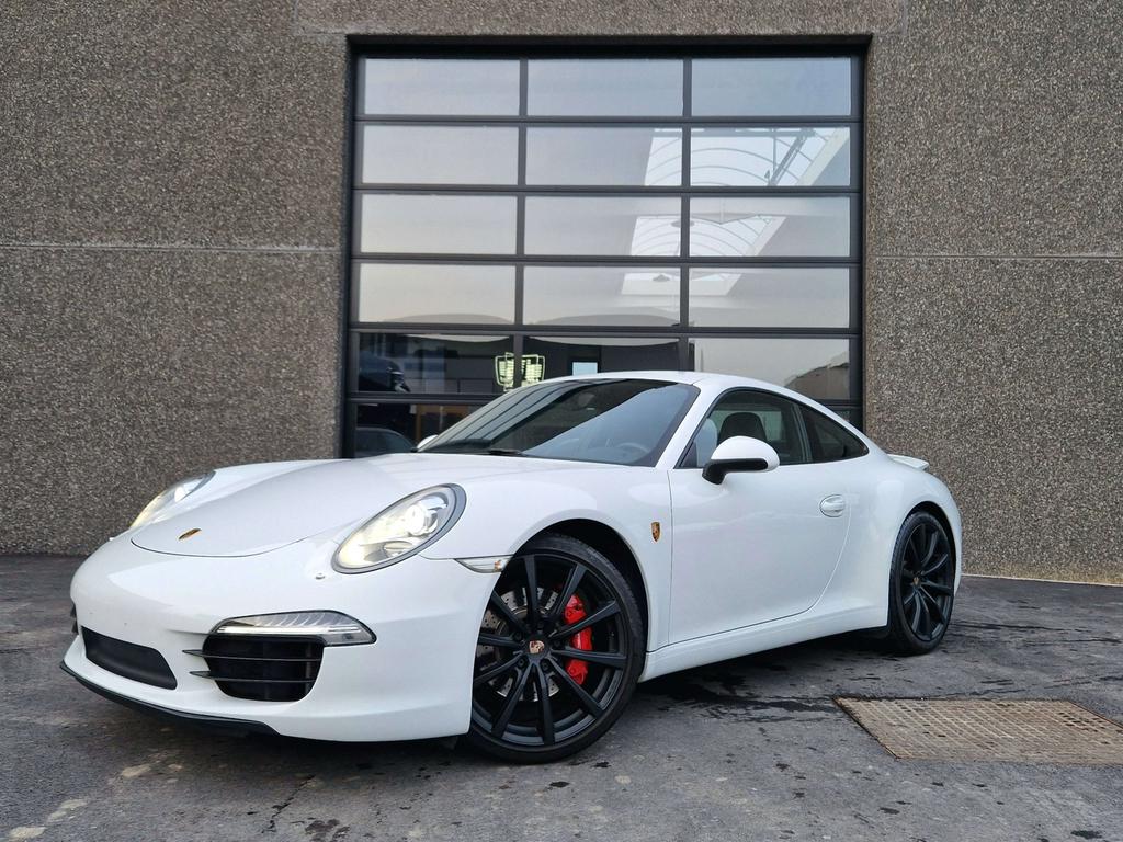 Porsche 991.1 Carrera S 3.8, Auto's, Automaat, Achterwielaandrijving, Zwart, Leder
