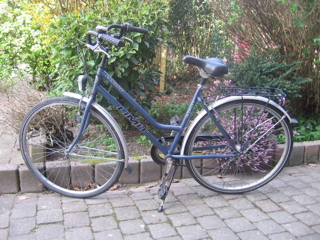 28 inch rijklare damesfiets met 3 versnellingen, Enlèvement, Utilisé, Frein sur jante, Vitesses