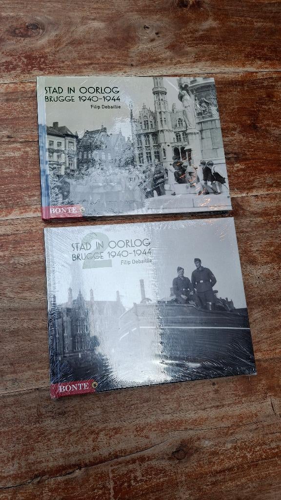 Filip Debaillie - Stad in oorlog, Brugge (Deel 1 & 2), Boeken, Tweede Wereldoorlog, Filip debaillie, Nieuw, Ophalen of Verzenden