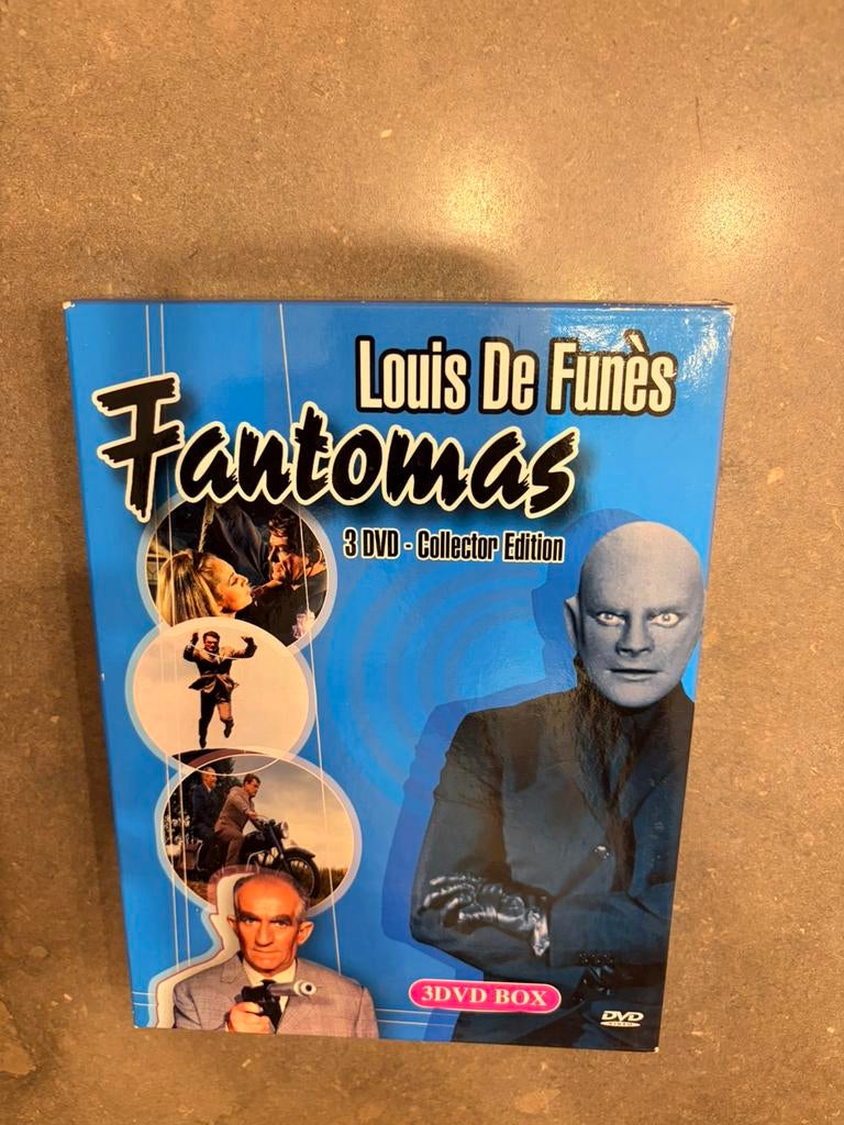 Louis De Funès Fantomas Box, Comédie d'action, Enlèvement ou Envoi, Tous les âges, Coffret