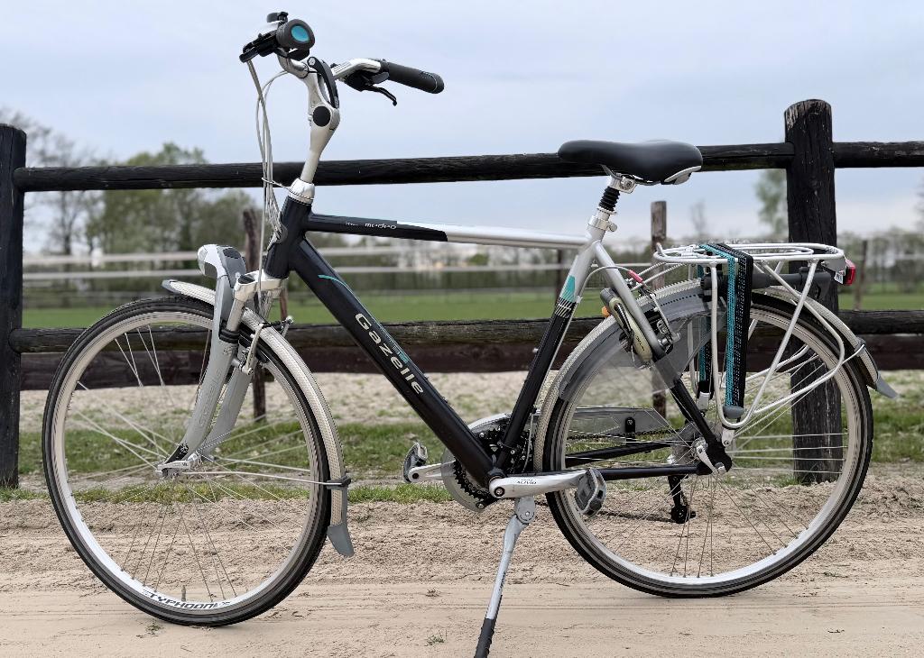 Gazelle Medeo Xtra herenfiets 24 versnellingen, Vitesses, Frein sur jante, Enlèvement, Gazelle