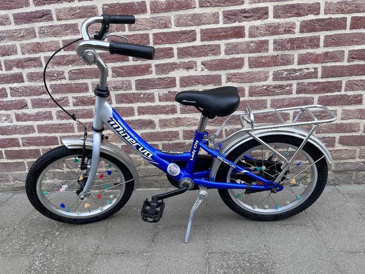 Minerva kinderfiets 16 inch, Vélos & Vélomoteurs, Vélos | Vélos pour enfant, Utilisé, 16 à 20 pouces, Enlèvement