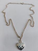 Nieuwe Zilver Ketting, Bijoux, Sacs & Beauté, Colliers, Enlèvement ou Envoi, Neuf, Argent, Argent