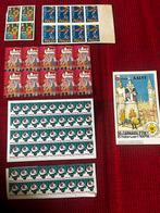 Sticker Aalst Oilsjt Carnaval + reproductie kaart 1978, Verzamelen, Ophalen of Verzenden