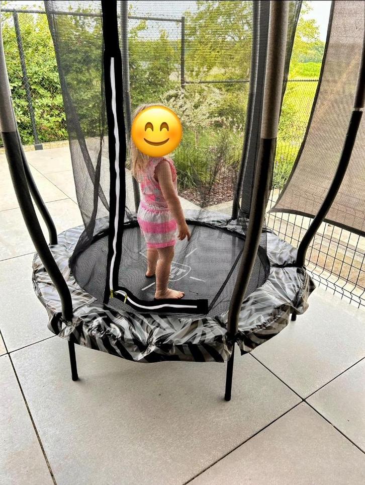 Trampoline mini junior met veiligheidsnet, Kinderen en Baby's, Speelgoed | Buiten | Trampolines, Gebruikt, Ophalen