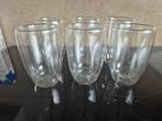 Set van 6 dubbelwandige glazen 450 ml – als nieuw, Ophalen
