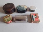 Lot van 6 oude doosjes, Verzamelen, Ophalen, Gebruikt
