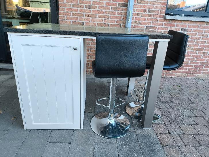 Te koop keuken eiland, Huis en Inrichting, Keuken | Keukenelementen, Zo goed als nieuw, 50 tot 100 cm, 75 cm of meer, Crème, Ophalen