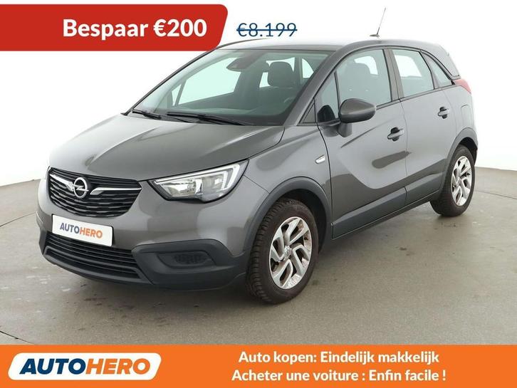 Opel Crossland X 1.2 Edition (bj 2019), Auto's, Opel, Te koop, Crossland X, ABS, Airbags, Airconditioning, Android Auto, Apple Carplay