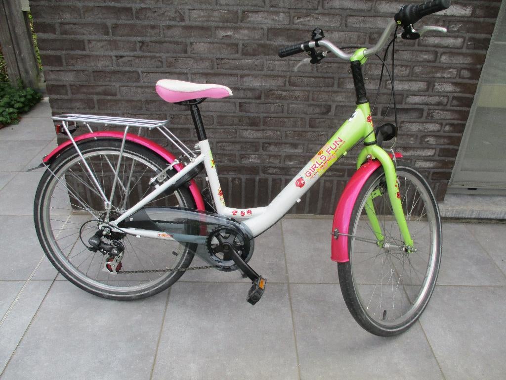 kinderfiets, Ophalen, Gebruikt, 24 inch, Versnellingen