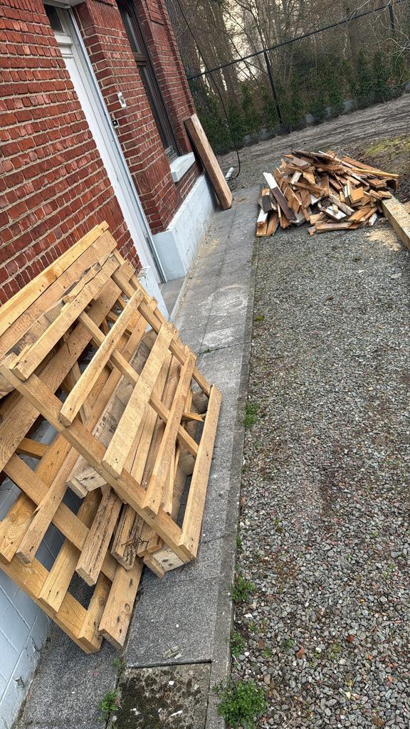 Gratis brandhout, Jardin & Terrasse, Bois de chauffage, Enlèvement