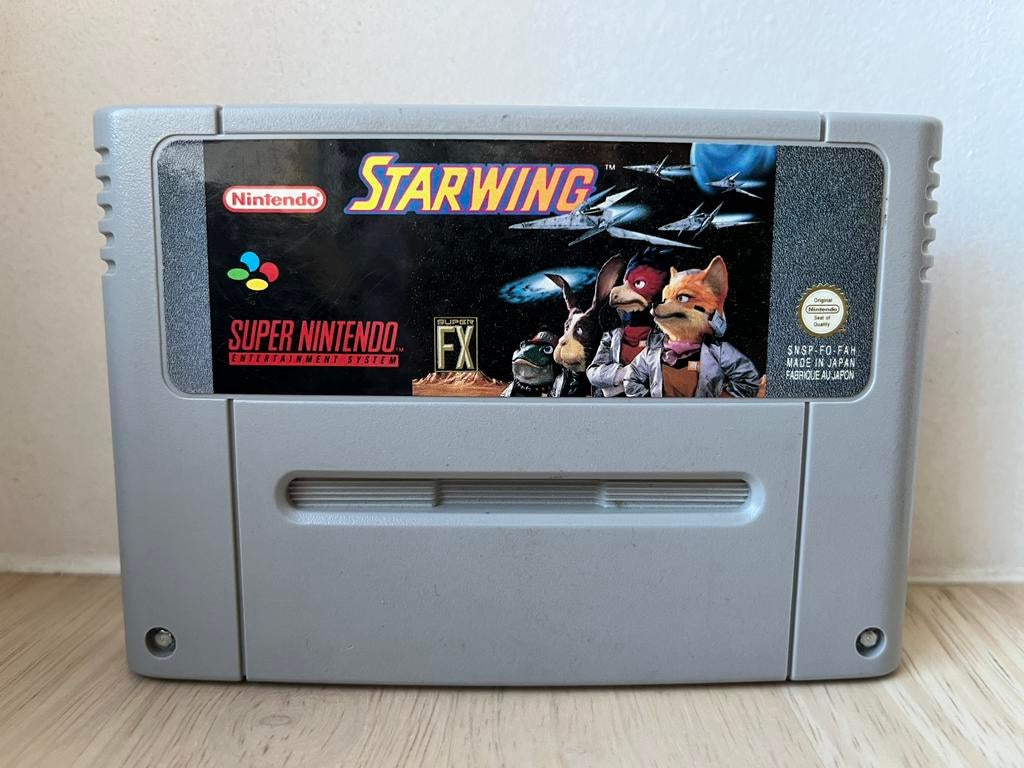 Starwing (Super Nintendo/FAH), Consoles de jeu & Jeux vidéo, Jeux | Nintendo Super NES, Enlèvement ou Envoi, Comme neuf