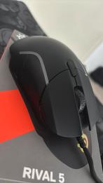 Steelseries rival 5 mouse, Computers en Software, Rechtshandig, Muis, Gebruikt, Gaming muis
