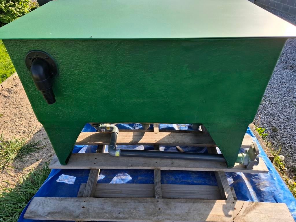 Filtre pour étang, Enlèvement